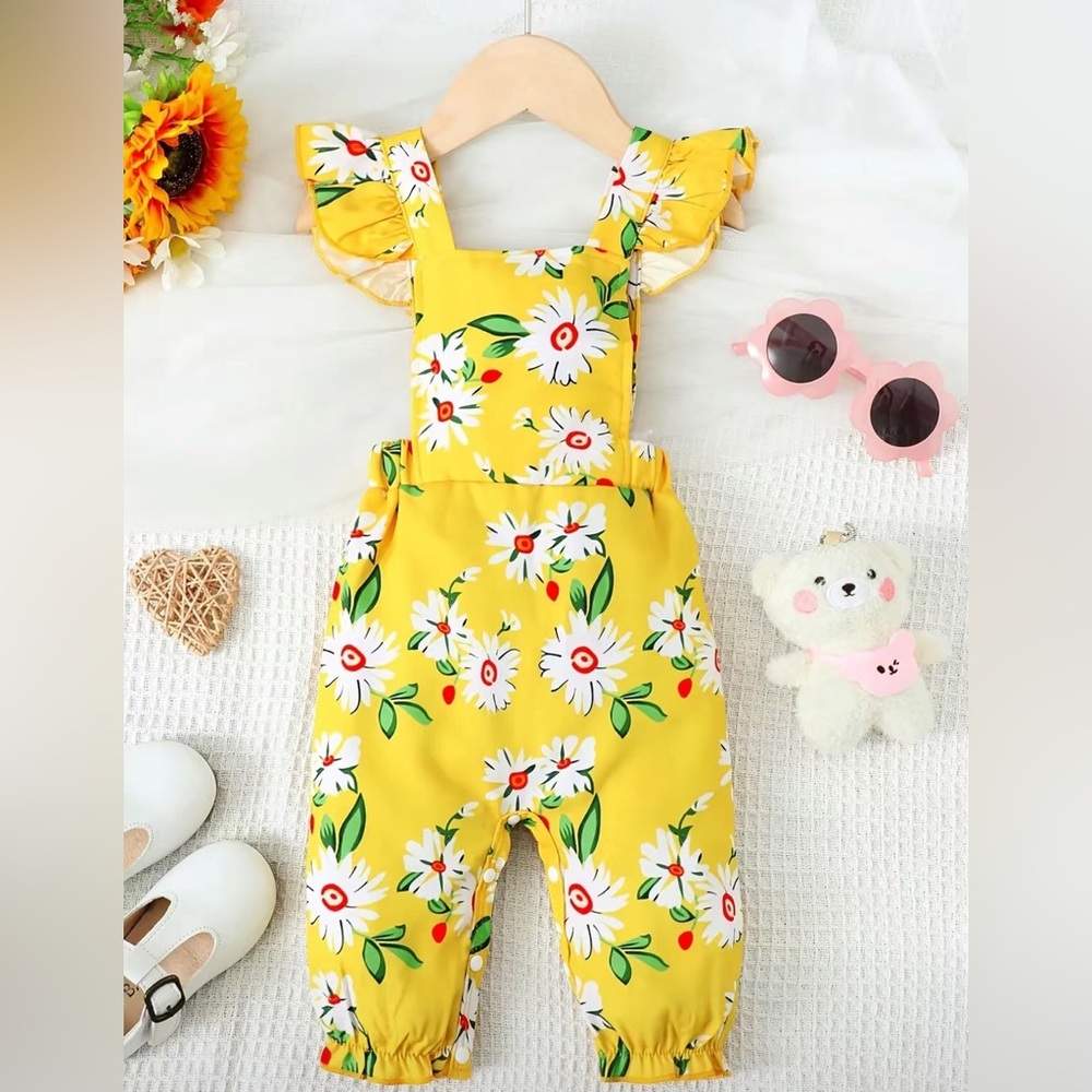 Little girls over all style set